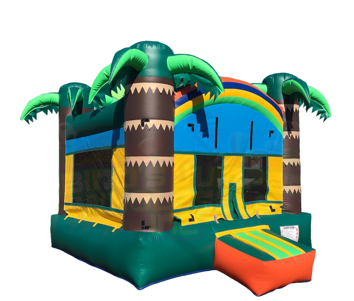 Tropical bounce house rental