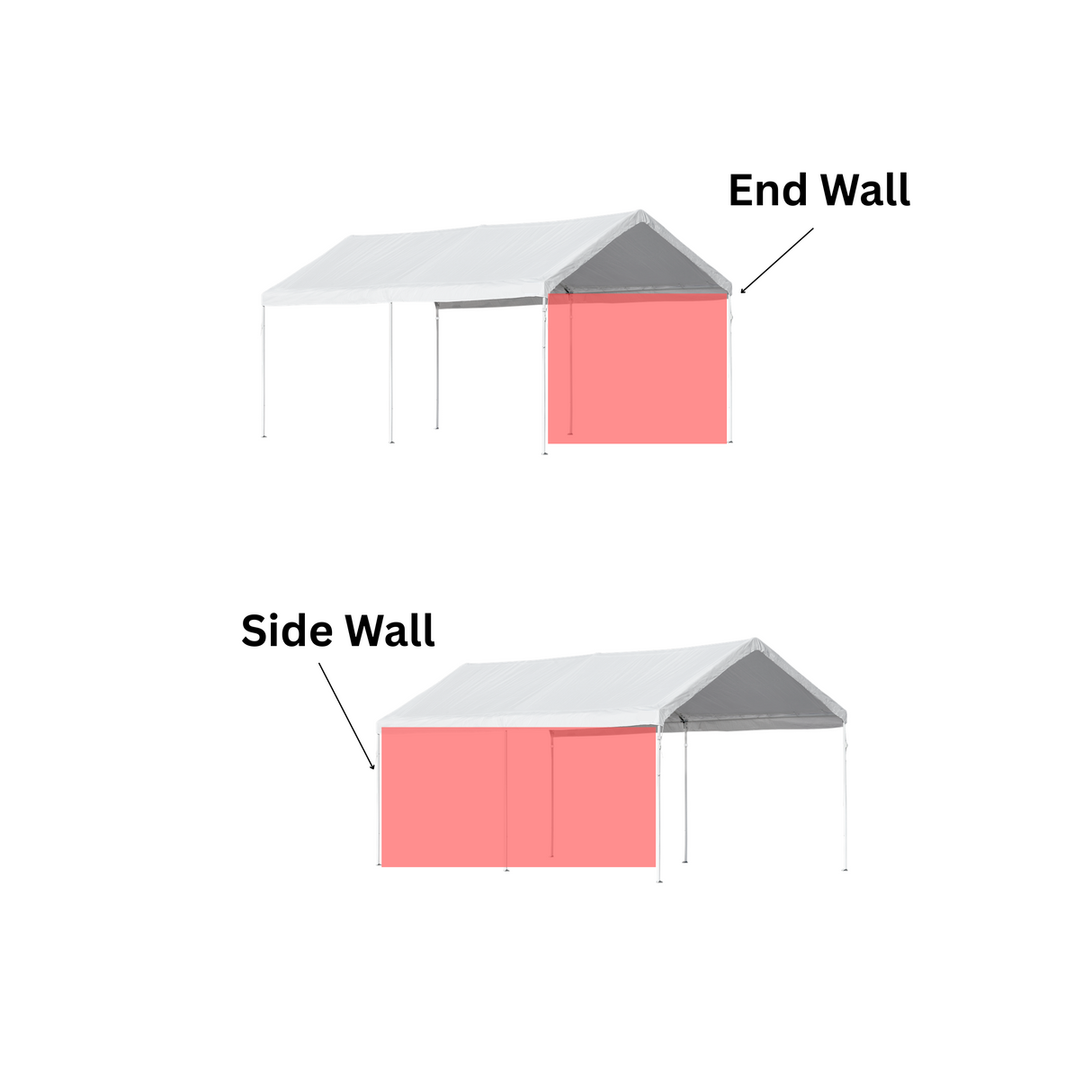 FREE Canopy Side Wall & End Wall Rentals
