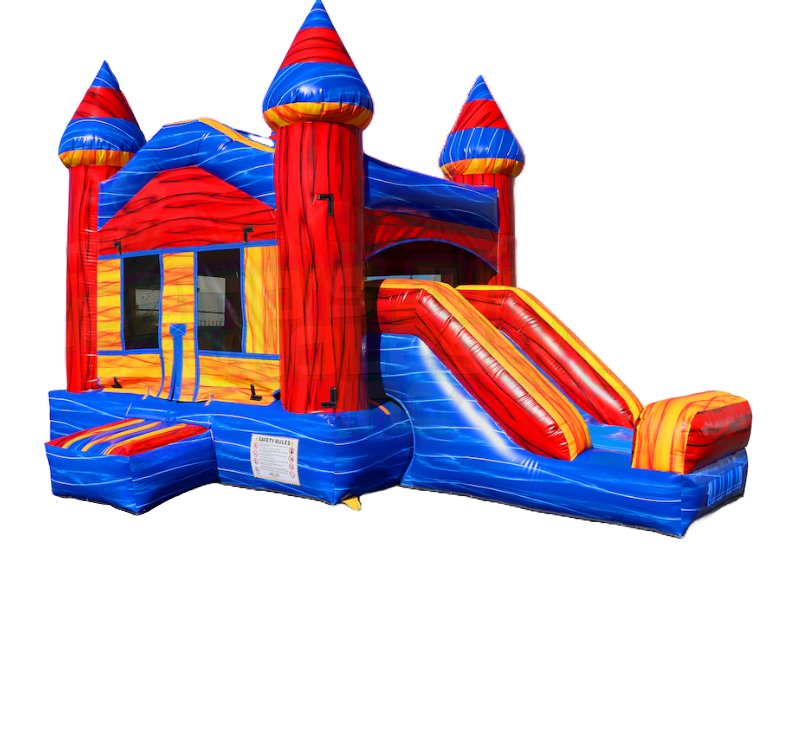 Slide bounce house rental