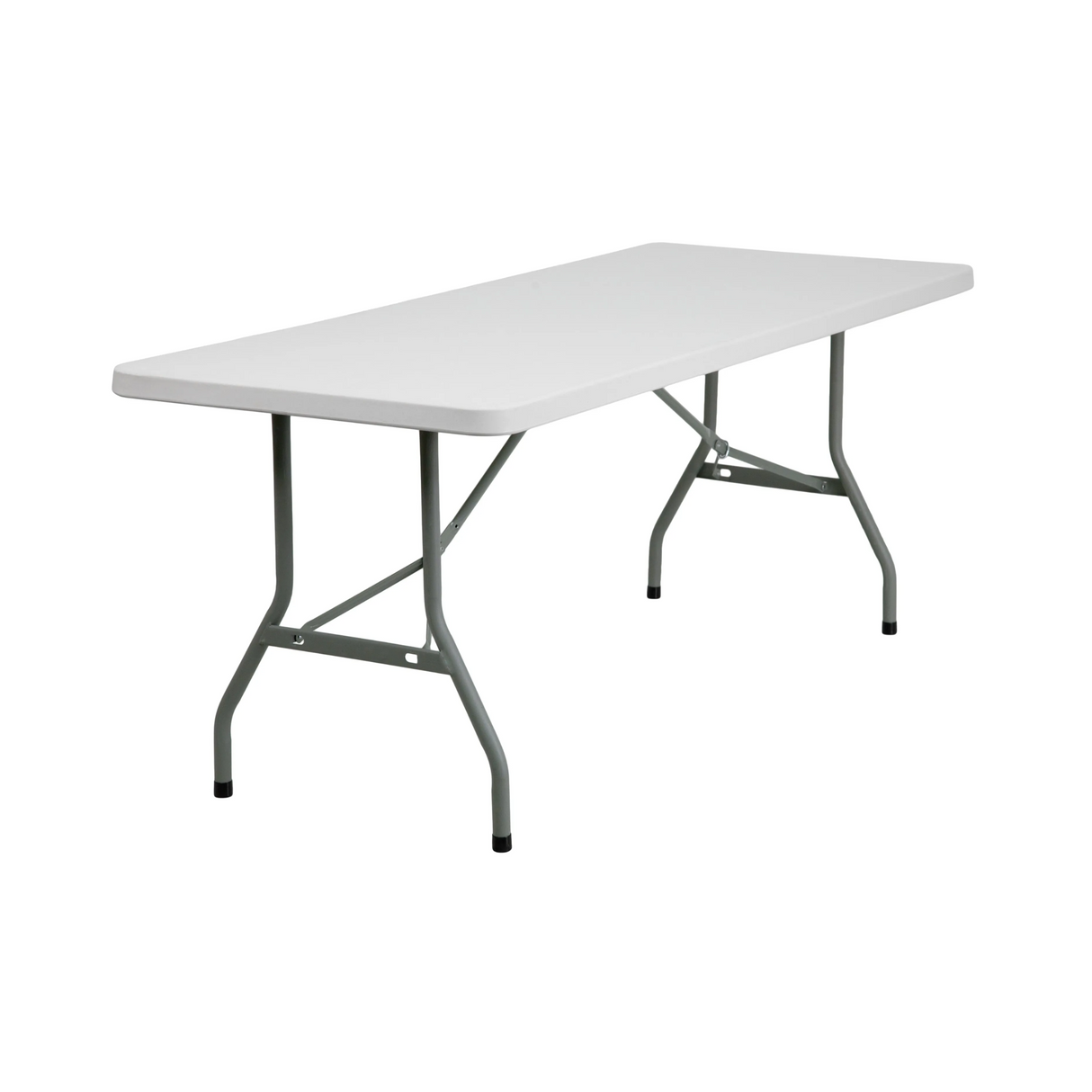 White 6 foot table rental