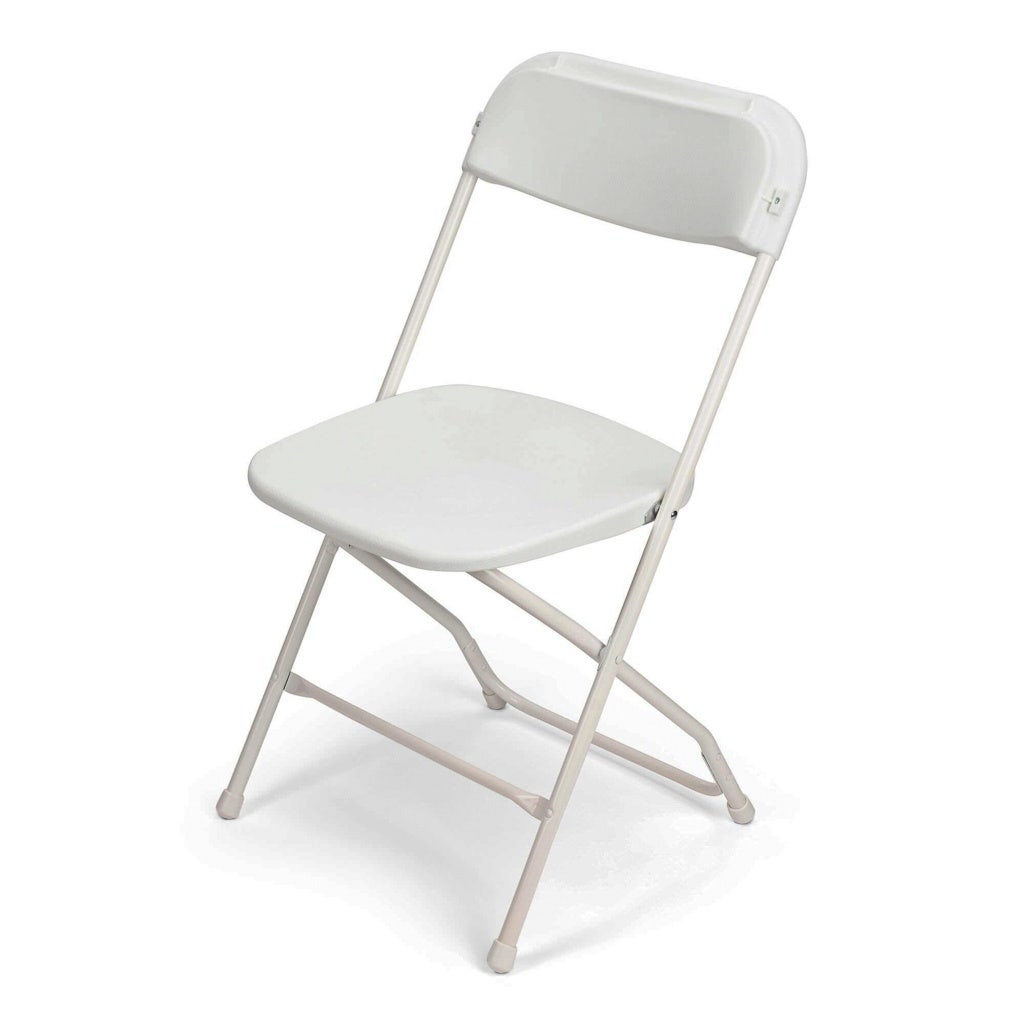 White Foldable Chair Rental