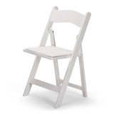 White Resin Chair Rental