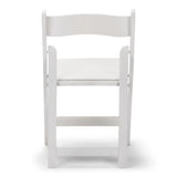 White Resin Chair Rental