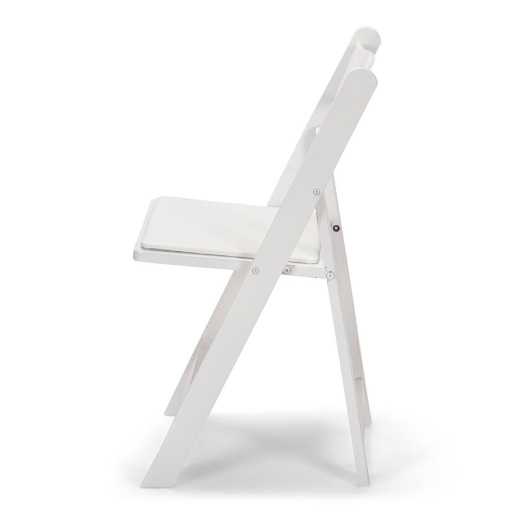 White Resin Chair Rental