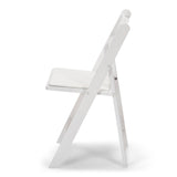 White Resin Chair Rental