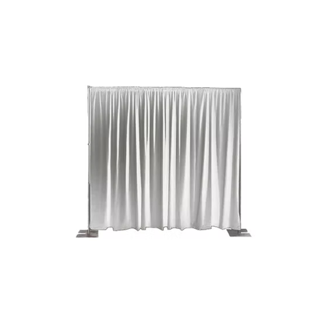 white pipe and drape